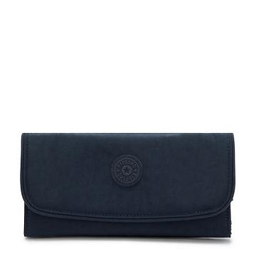 Kipling Money Land Snap Portefeuille Blauw | België 1424RV